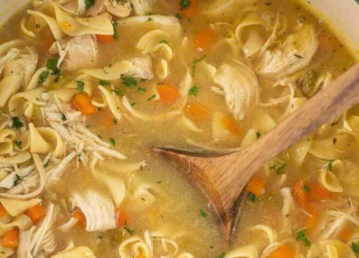 Homestyle Chicken Noodle Soup